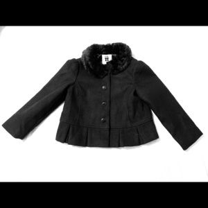 Girls’ Gymboree Coat with Fur-like Collar - 4T-5T